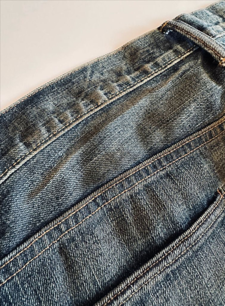 (역대급 워싱) RRL 더블알엘 빈티지 5포켓 기빈스 34-30 신품급--6