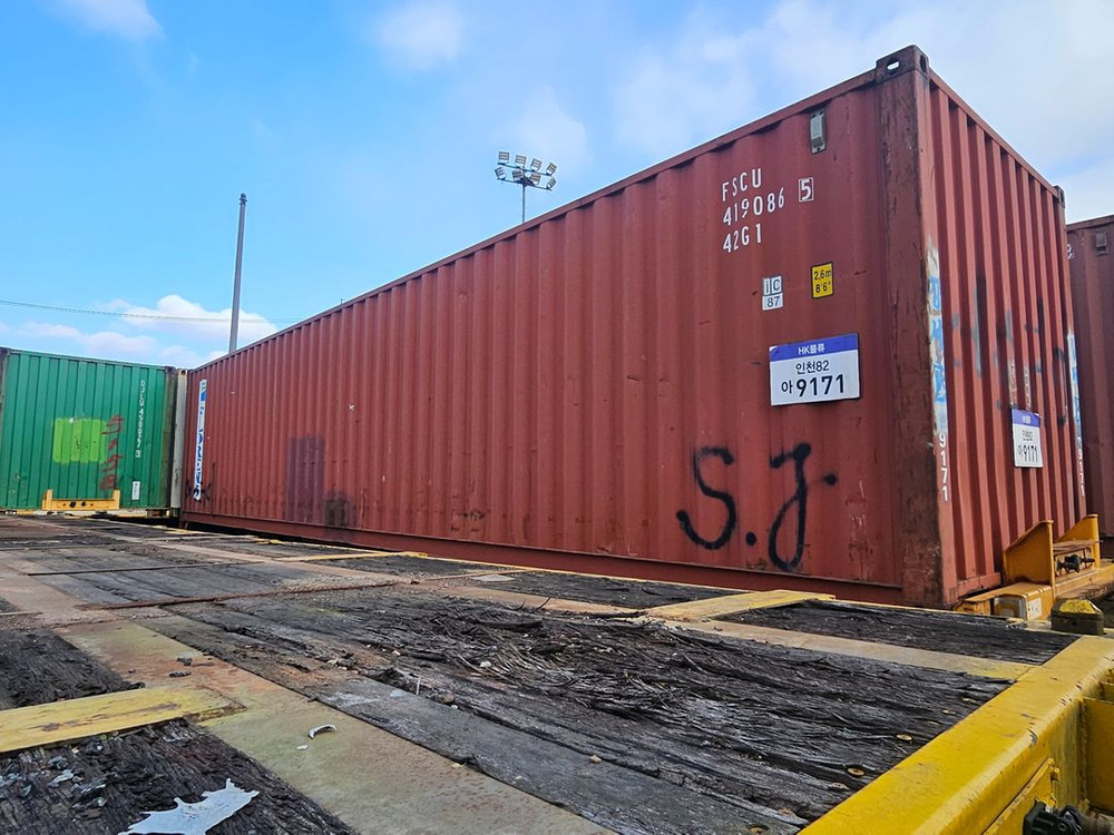 40피트 수출용 컨테이너--2