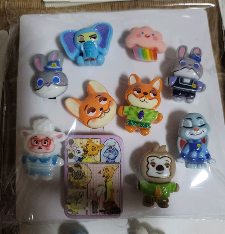 주토피아 크록스지비츠 9종 총26세트 개별포장 택포--1