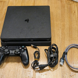 PS4 플스4 슬림 풀셋 블랙 펌12.50 ㅋㅍ가능버전