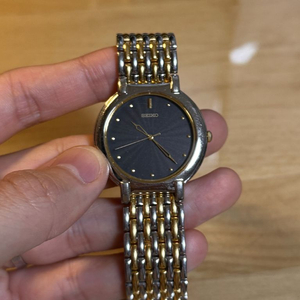90년대 세이코 콤비 쿼츠 검판
