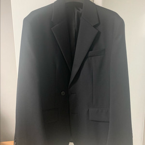 무탠다드울 블렌드 빅 대디 베리어블 블레이저 블랙색상 m판매