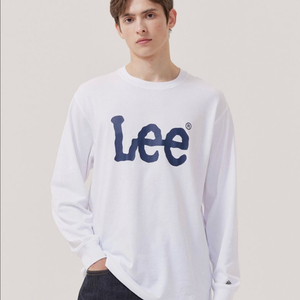 [새상품] M) Lee 리 빅트위치 긴팔 티셔츠 화이트