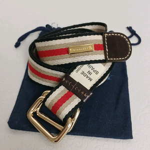버버리 스트라이프 벨트 정품