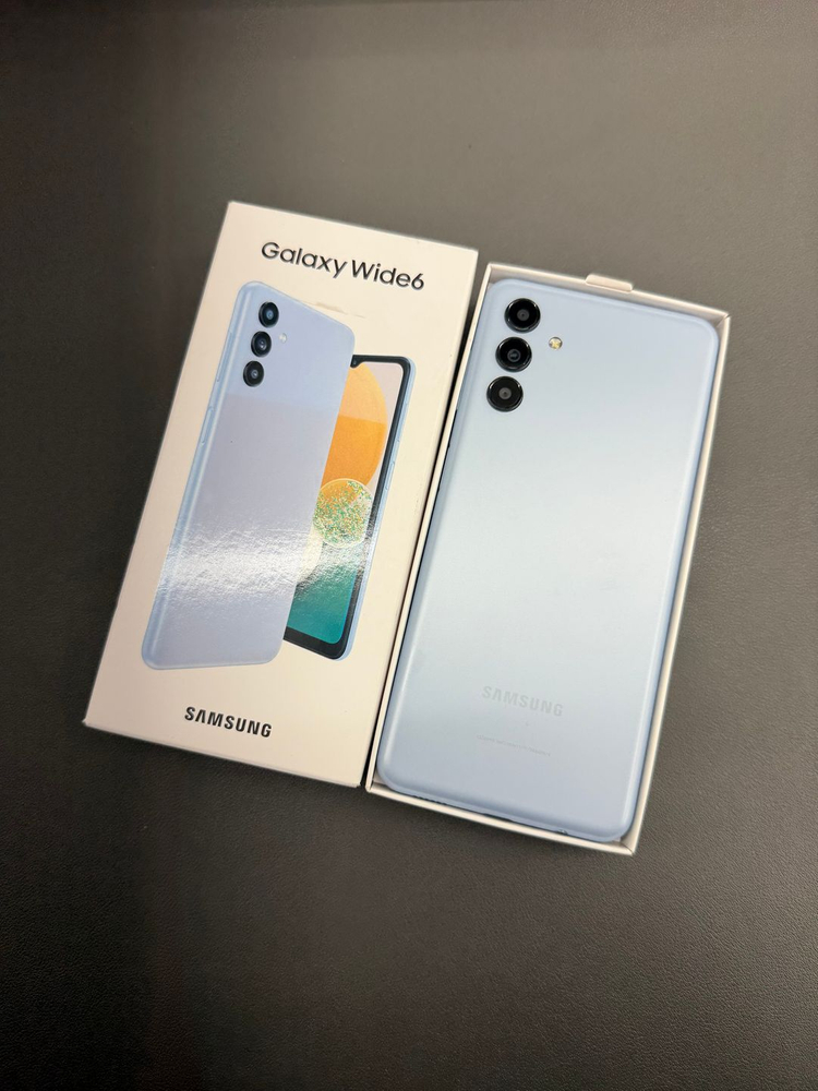 대전중고폰) S급 갤럭시 와이드6 블루 128G 판매합니다 065547--0