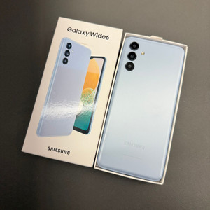대전중고폰) S급 갤럭시 와이드6 블루 128G 판매합니다 065547