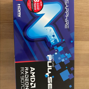 라데온 RX 9070XT PULSE D6 16GB 판매합니다