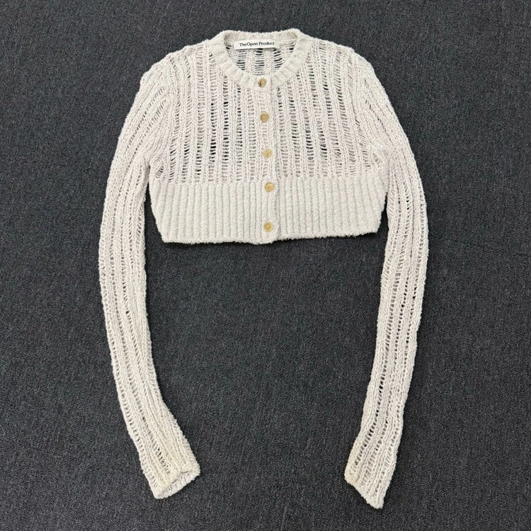 TheOpen Product 더오픈프로덕트 크롭 니트 가디건 이미지