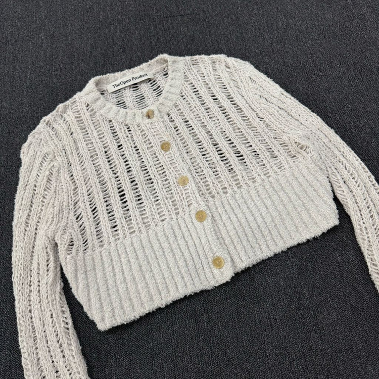 TheOpen Product 더오픈프로덕트 크롭 니트 가디건 이미지