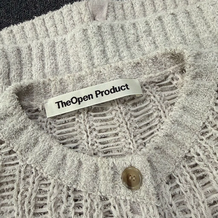 TheOpen Product 더오픈프로덕트 크롭 니트 가디건 이미지