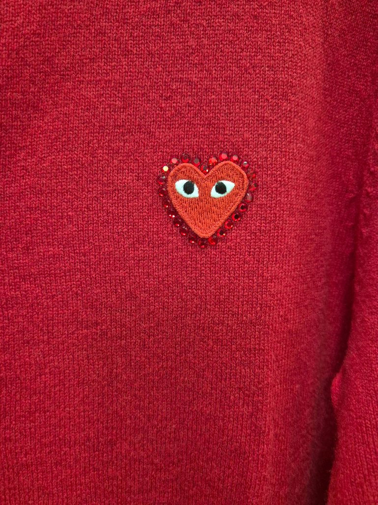 꼼데가르송 가디건--1