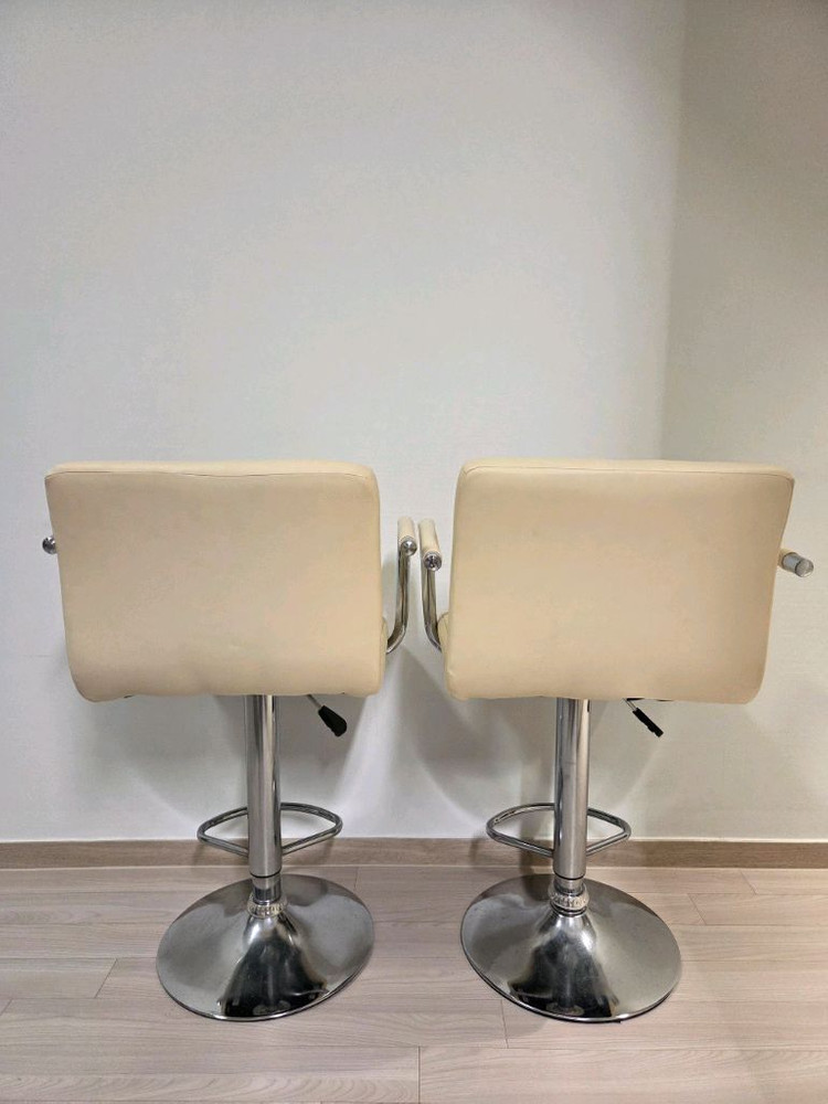 바 식탁 의자 스툴 높낮이 조절 2개일괄--3