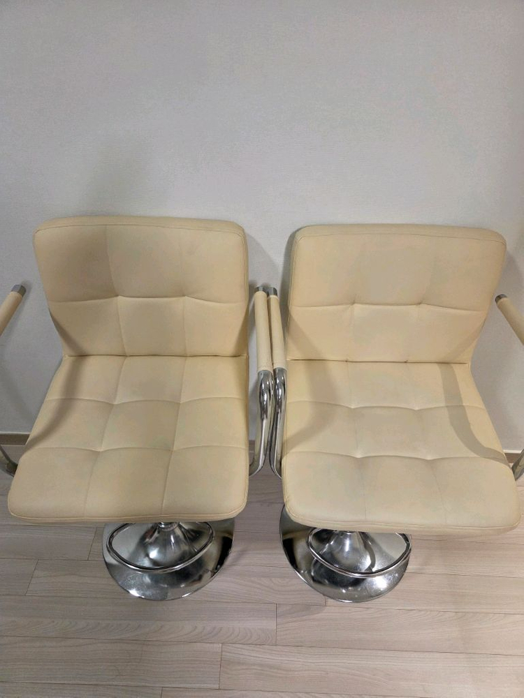 바 식탁 의자 스툴 높낮이 조절 2개일괄--4