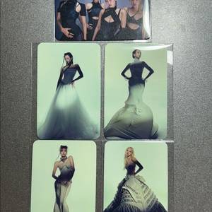 블랙핑크 데드라인 알라딘 특전 포토카드 5종 일괄