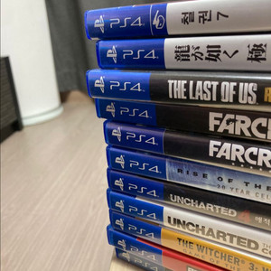 PS4 게임 타이틀 모음