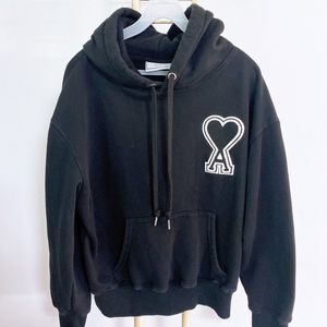 (M)ami아미여자빅로고루즈핏기모후드티