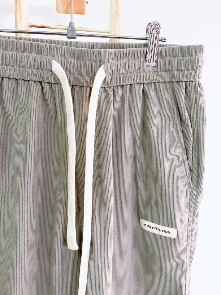 (30인치)(새옷수준)CONSTITUTION남자골지허리밴딩바지--1