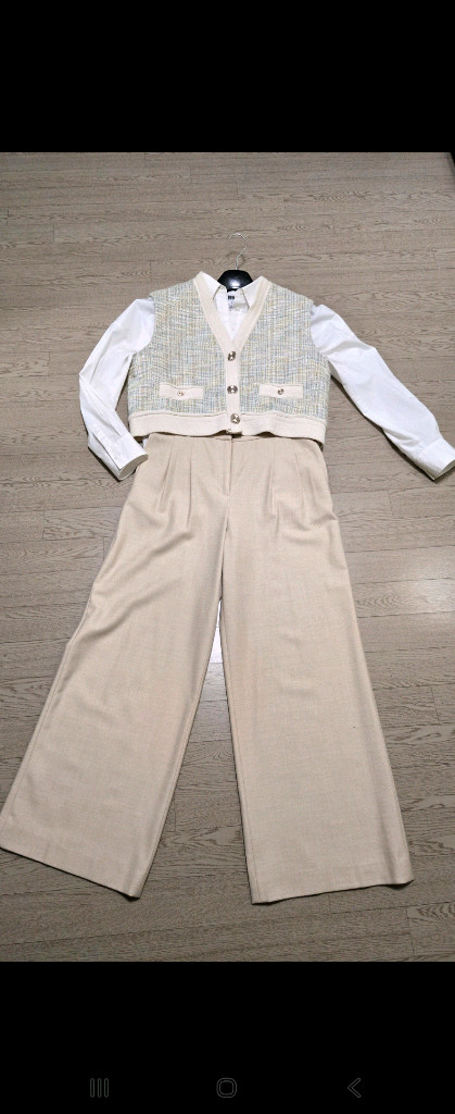 오즈세컨 트위드베스트 55--1