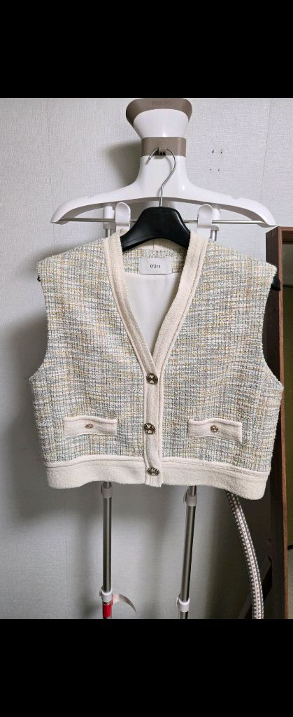 오즈세컨 트위드베스트 55--2