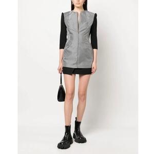 S 준야와타나베 꼼데가르송 00 아카이브 체크 원피스