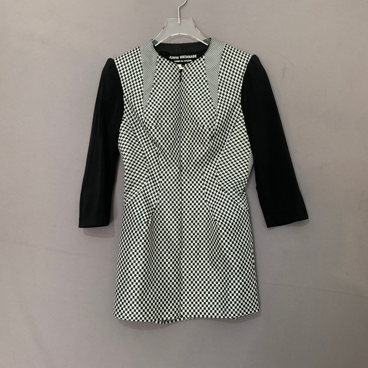 S 준야와타나베 꼼데가르송 00 아카이브 체크 원피스 이미지