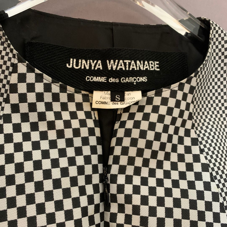 S 준야와타나베 꼼데가르송 00 아카이브 체크 원피스 이미지