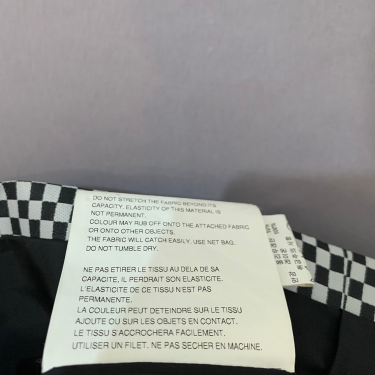 S 준야와타나베 꼼데가르송 00 아카이브 체크 원피스 이미지