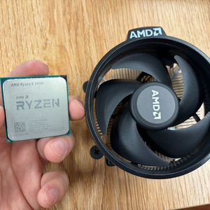 AMD RYZEN 5 3400G CPU + 쿨러 세트