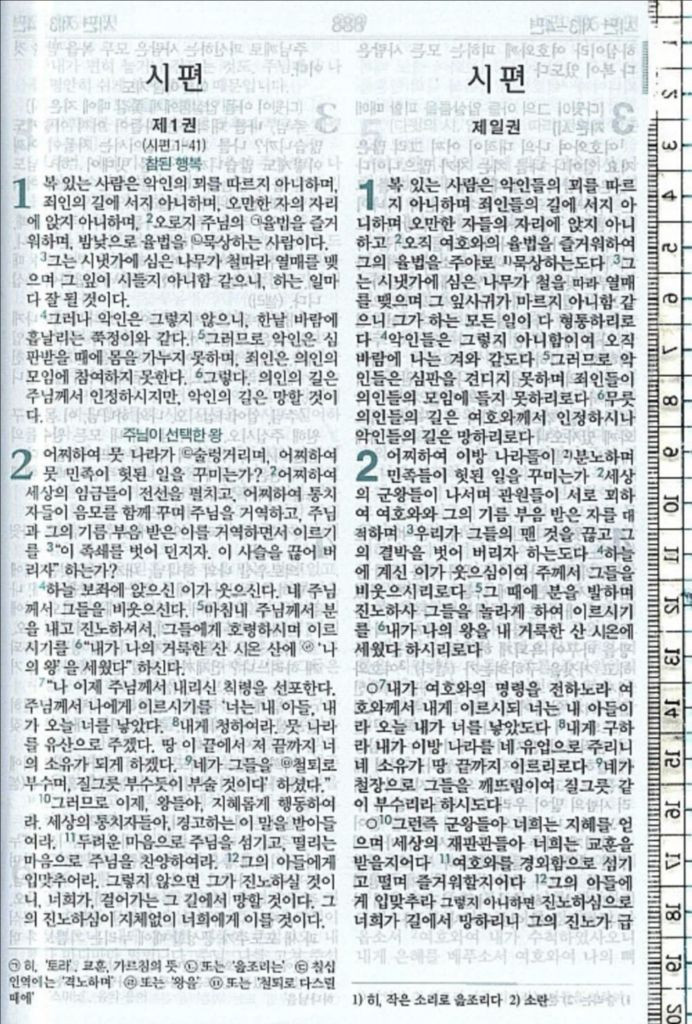 대조성경-개역개정&새번역--3