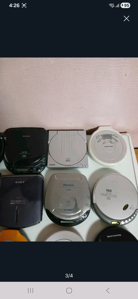 부품 디피용 CD플레이어 일괄 이미지