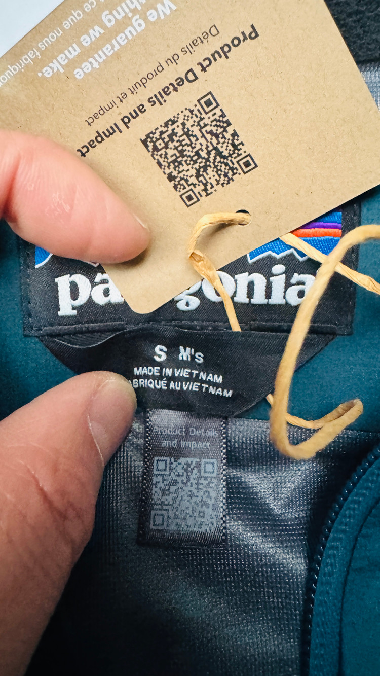 파타고니아 볼더 포크 레인 자켓 85140WLDB Blue S사이즈--4