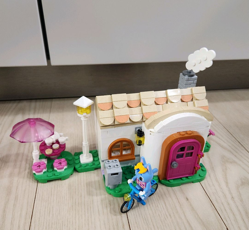 레고 모동숲동물의 숲 너굴 상점과 부케의 집 77050 이미지