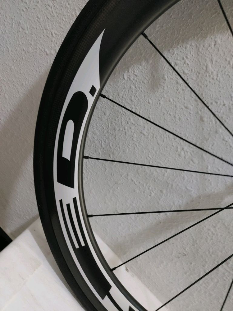 컨디션상급))) 비젼(VISION) 메트론 클린쳐 림브 카본휠셋 + 카본패드 팝니다.(헤드데칼) (60만원)--6