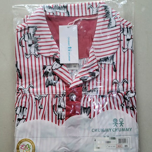 첨이첨이 여아직물잠옷상하 65호 새상품 택포