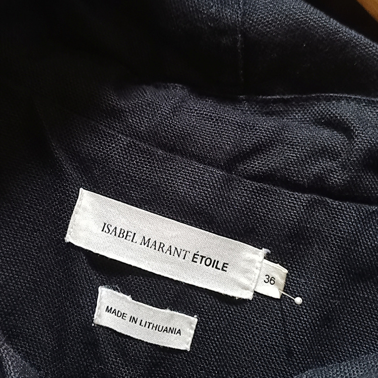 국내 이자벨마랑 린넨 봄 가을 후드 자켓 여성 S 큐티 사랑봉봉--5