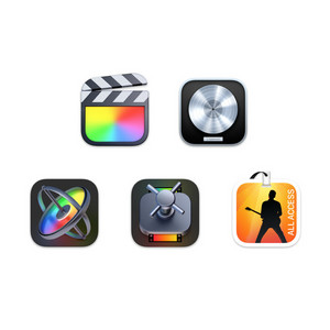 애플 5종 교육번들 판매(파이널컷 프로, 로직, 컴프레셔, 모션,메인스테이지)