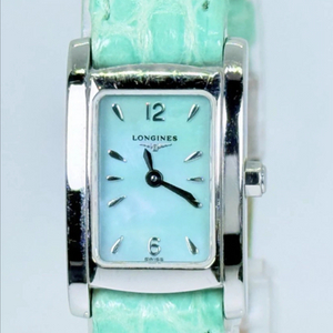 론진 돌체비타 민트 시계