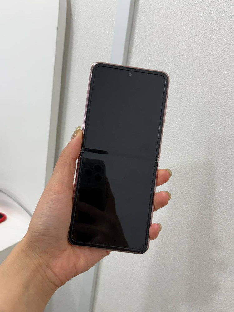 무잔상)갤럭시Z플립 5G 브론즈 256GB Y1528 이미지