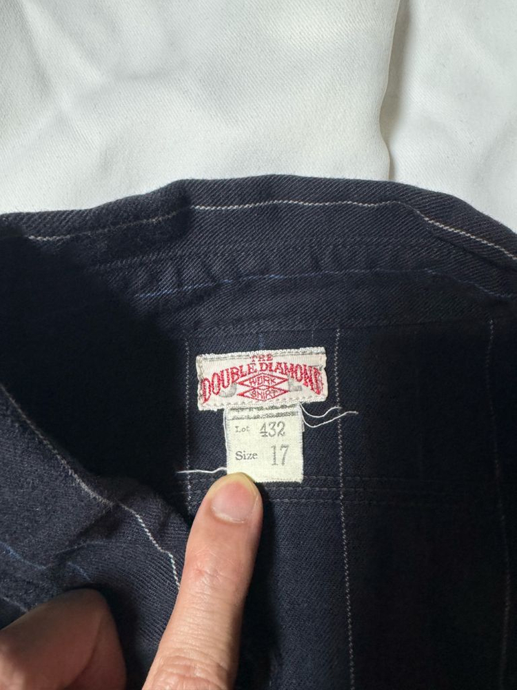 리얼맥코이 워크셔츠 17사이즈 L--3