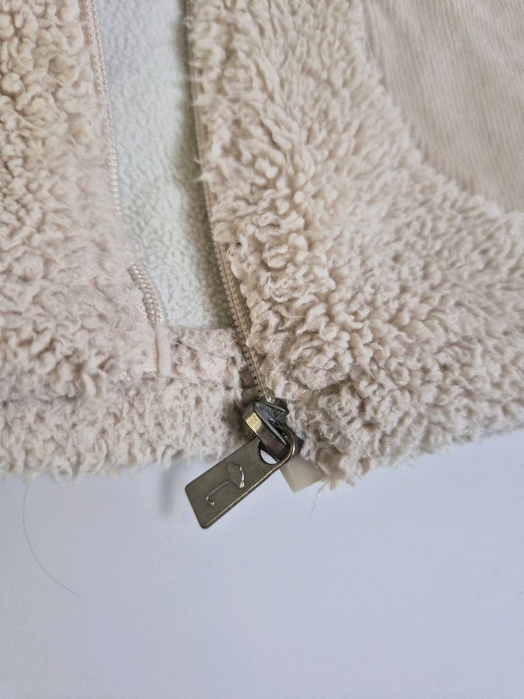 모이몰른 뽀글이 플리스 조끼 L (110)--4