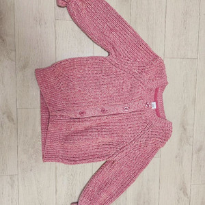 갭 키즈 토들러 여아 리브드 프릴 가디건 4세