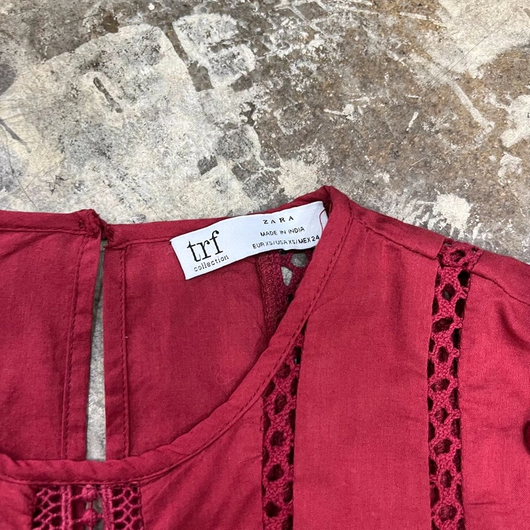 XS) ZARA 자라 레이스 원피스 이미지