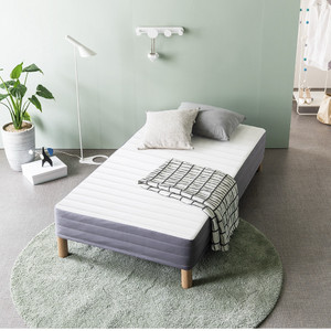 퀸사이즈 매트리스 + 침대프레임 세트 이미지