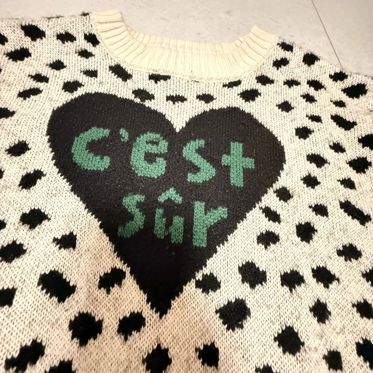 리미떼두두 니트 베스트, 가디건, 머플러 (S~M사이즈)--3