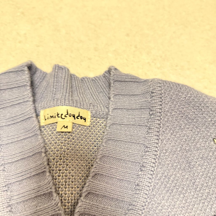 리미떼두두 니트 베스트, 가디건, 머플러 (S~M사이즈)--6