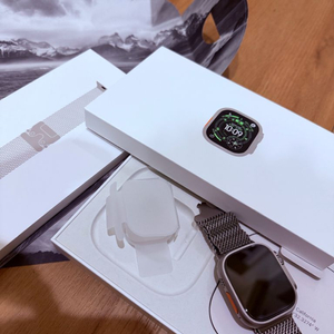 애플워치 울트라3 밀레니즈루프 m사이즈 신동품급 이미지