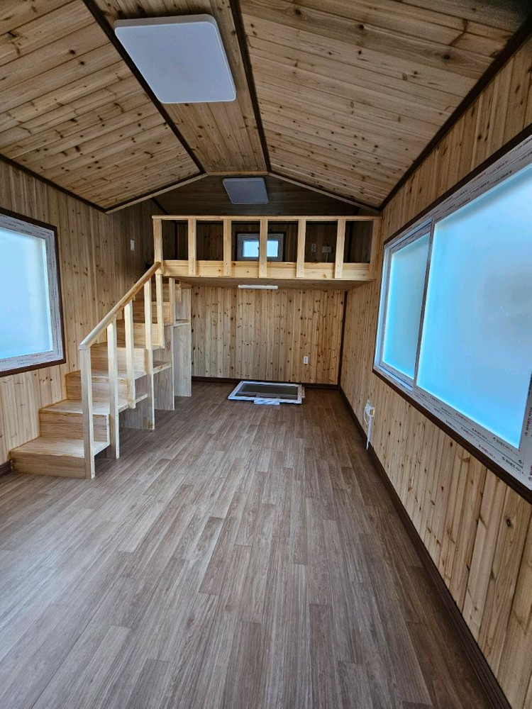 고급 3*7복층 농촌체류형쉼터, 이동식주택, 농막, 컨테이너 1500만원 이미지