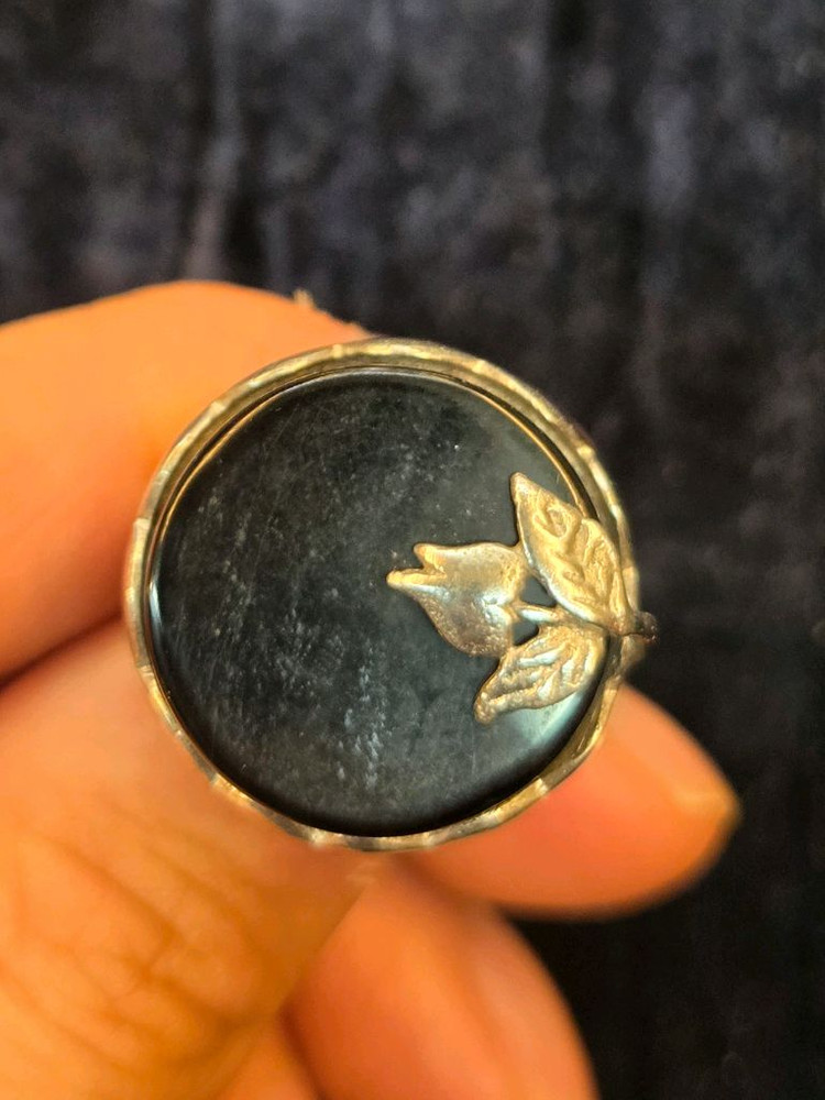 오닉스은반지 사이즈프리 이미지