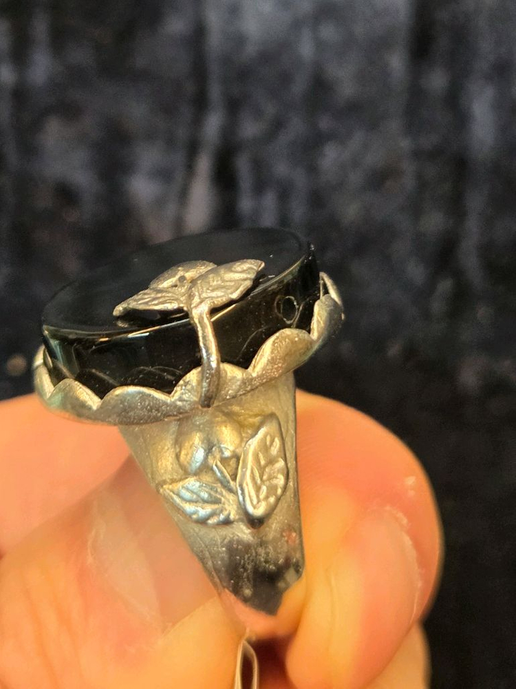 오닉스은반지 사이즈프리 이미지