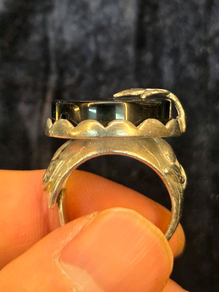 오닉스은반지 사이즈프리 이미지